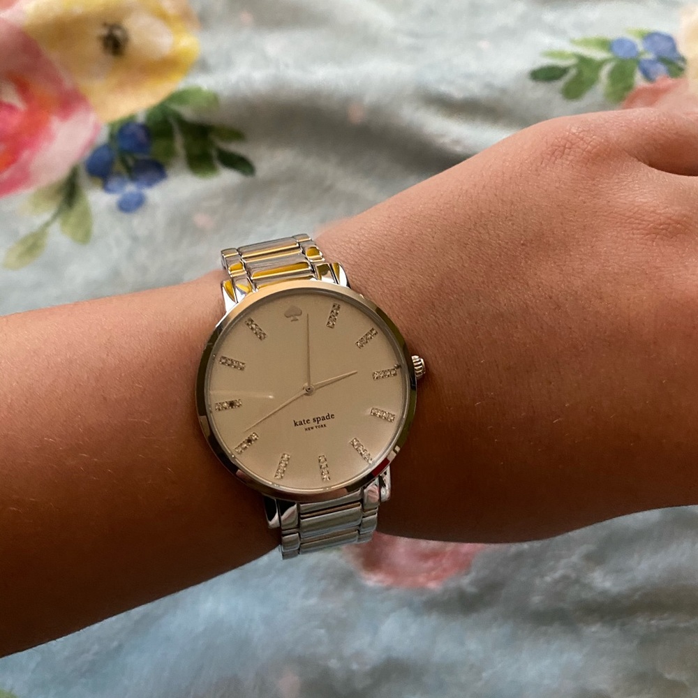 KATE SPADE Gramercy Grand Pearl Dial Watch